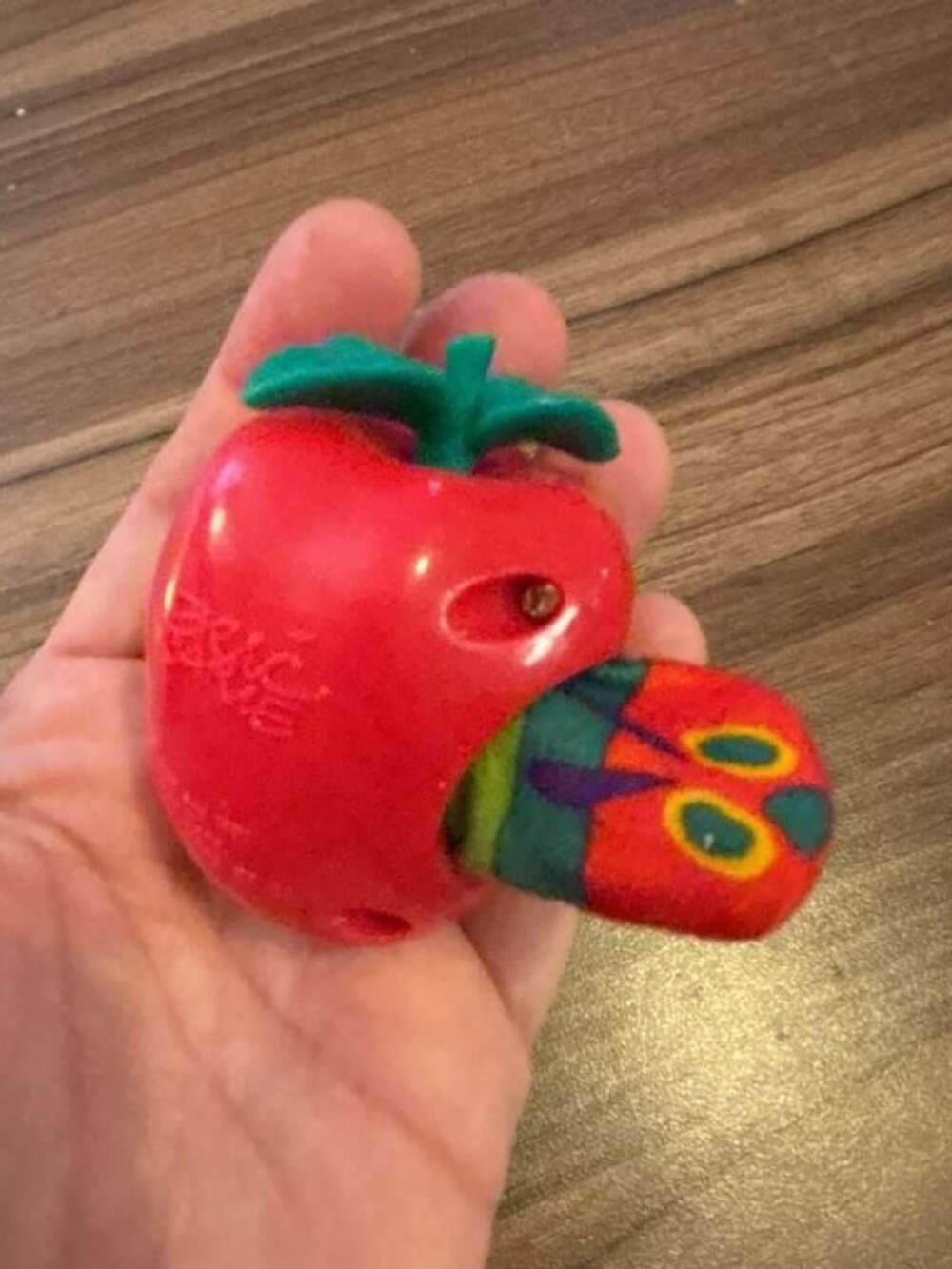 Eric Carle The Very Hungry Caterpillar Apple Finger Puppet Toy